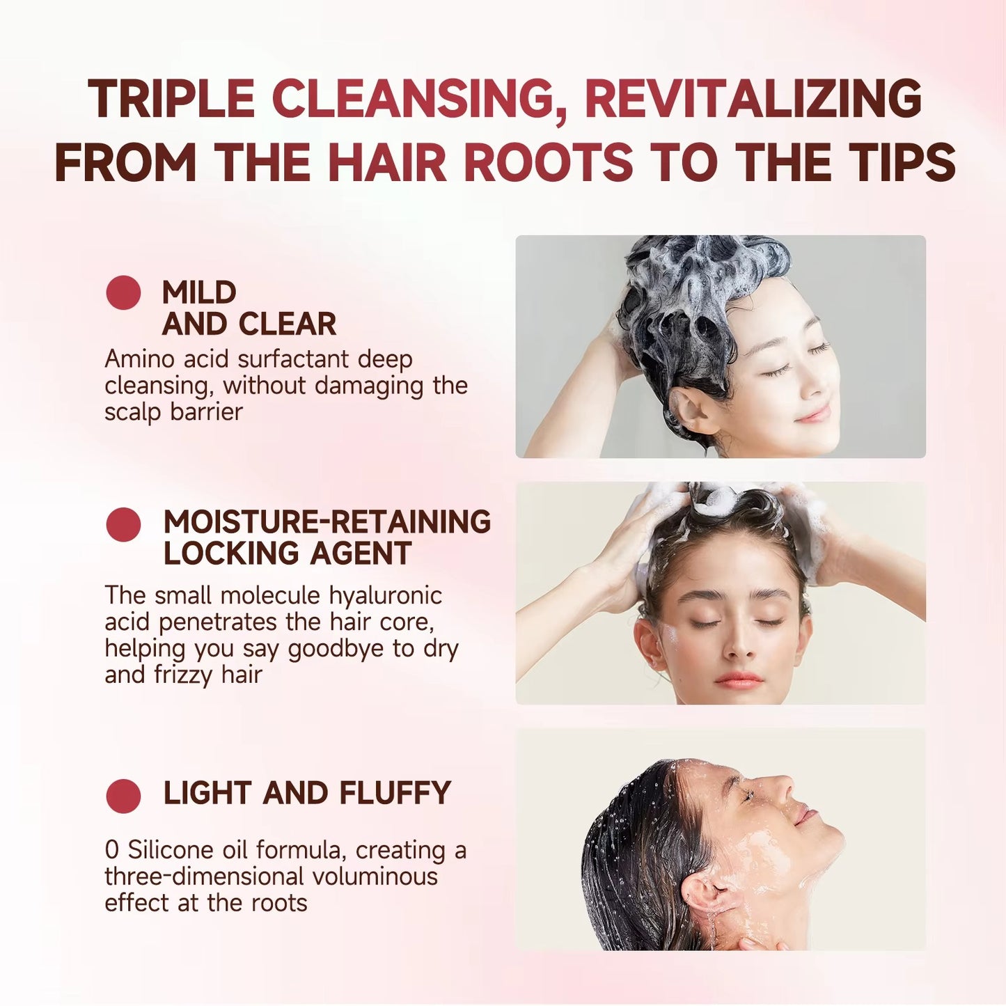 Sakura Japanese Hair Growth Shampoo & Conditioner 2 Pcs