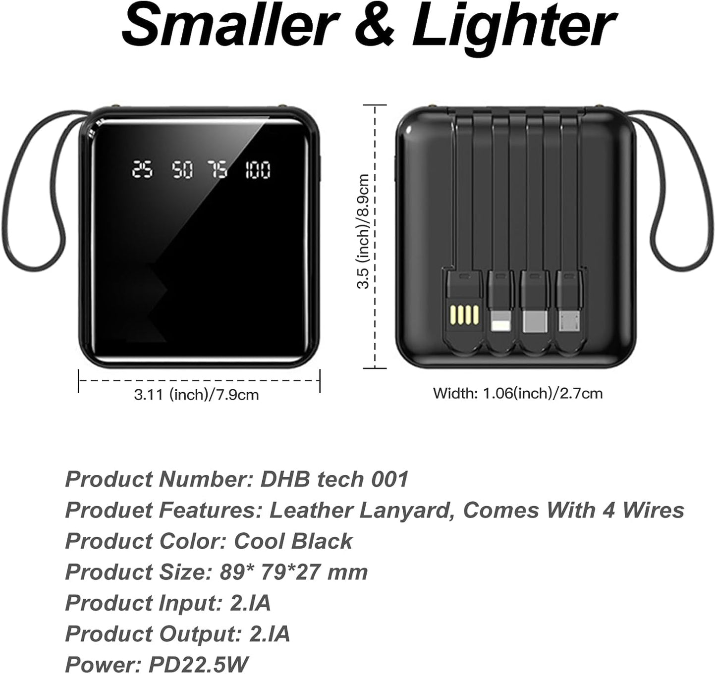 Fast Charging 20000mAh Mini Power Bank