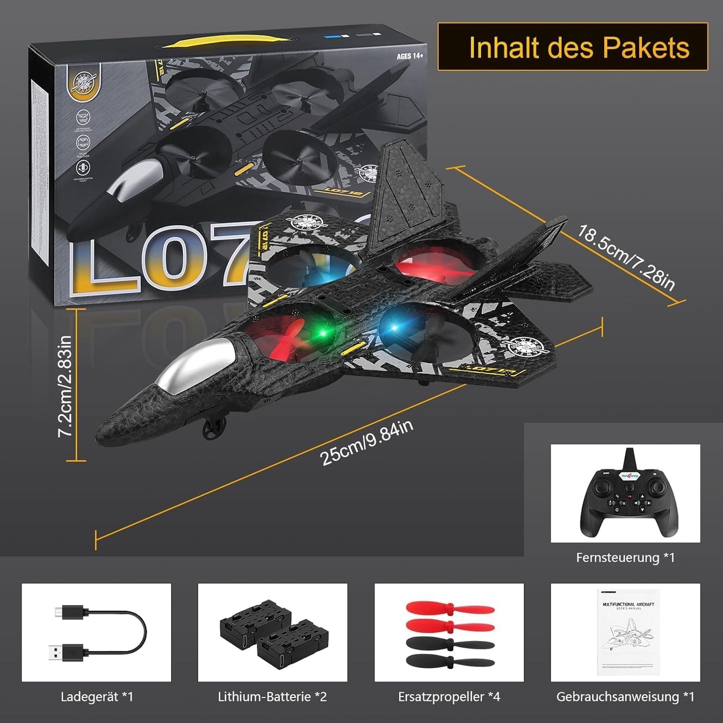 RC Remote Control Fighter Plane
