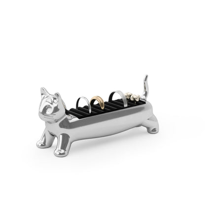 Adorable Munchkin Cat Ring Holder