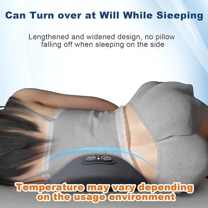 USB Rechargeable Heated Back Support Pillow