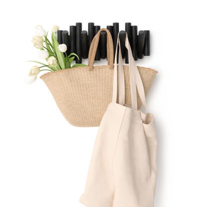 Real Pine Wood Wall Hook 5 Flip Down Hook.