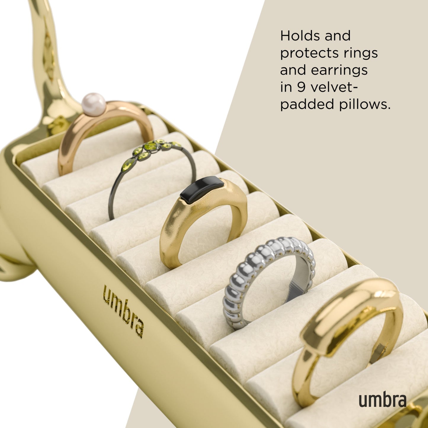 Adorable Munchkin Cat Ring Holder