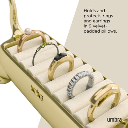 Adorable Munchkin Cat Ring Holder